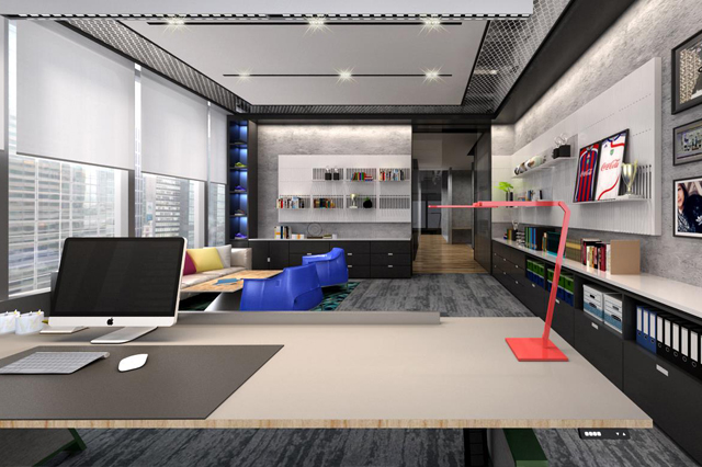 北京丰台某产业园办公室装修