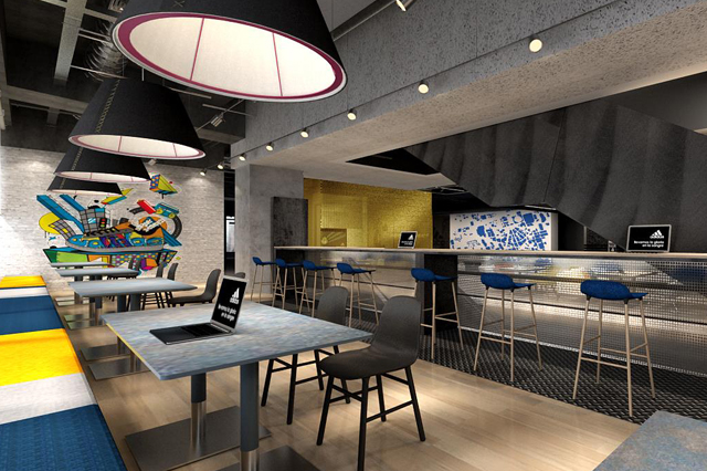 北京丰台某产业园共享办公区装修效果图